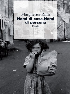 cover image of Nomi di cosa-Nomi di persona